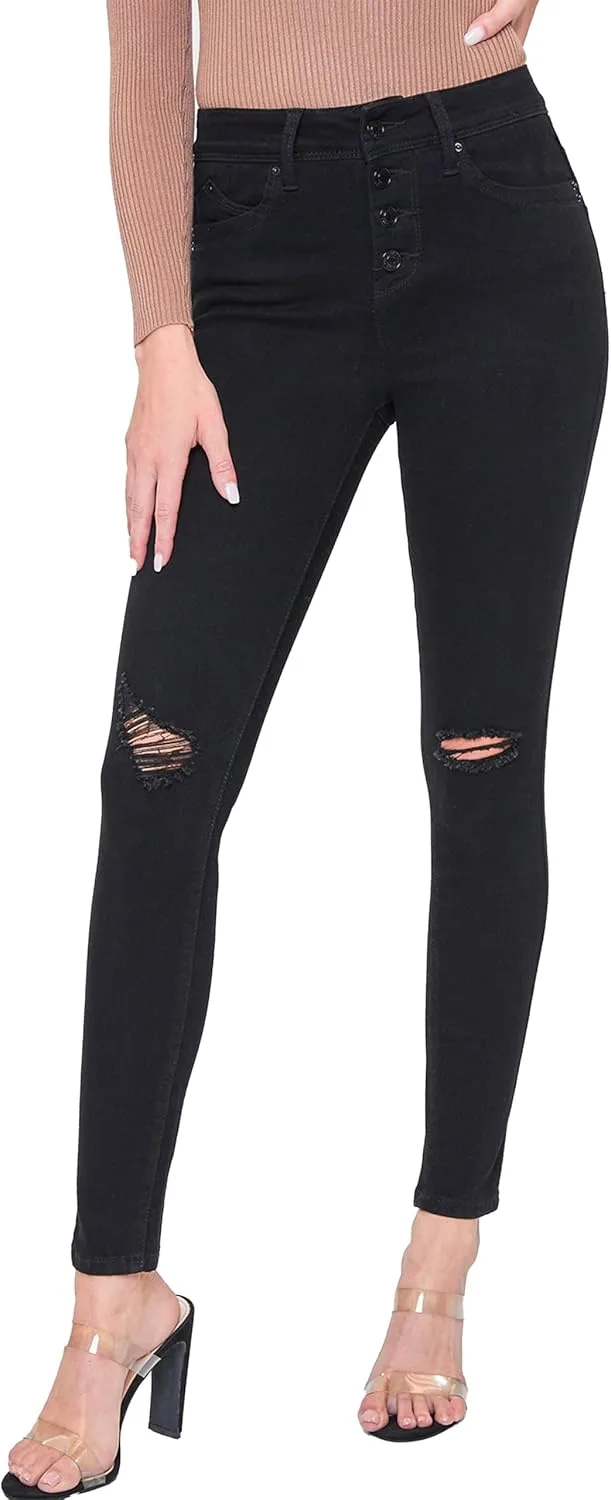 YMI Women's YMI Jeans Sustainable Wannabettabutt Button Fly Skinny
YMI Women's YMI Jeans Sustainable Wannabettabutt Button Fly Skinny