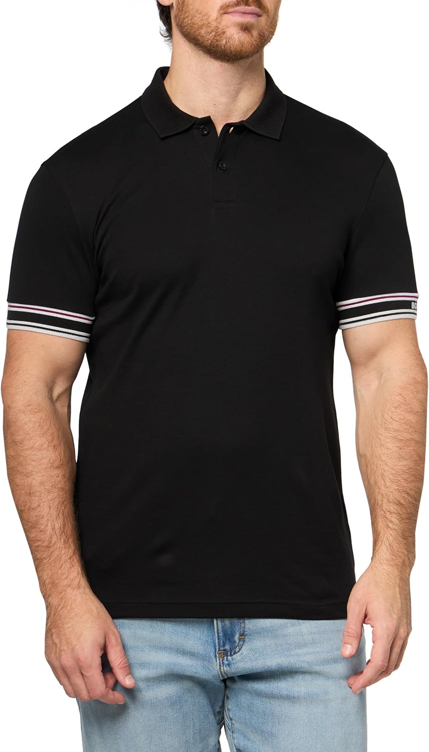 BOSS Мужская поло из интерлока, Black Gloss, Черный, BOSS Мужская поло из интерлока, Black Gloss
BOSS Мужская поло из интерлока, Black Gloss, Черный, BOSS Мужская поло из интерлока, Black Gloss