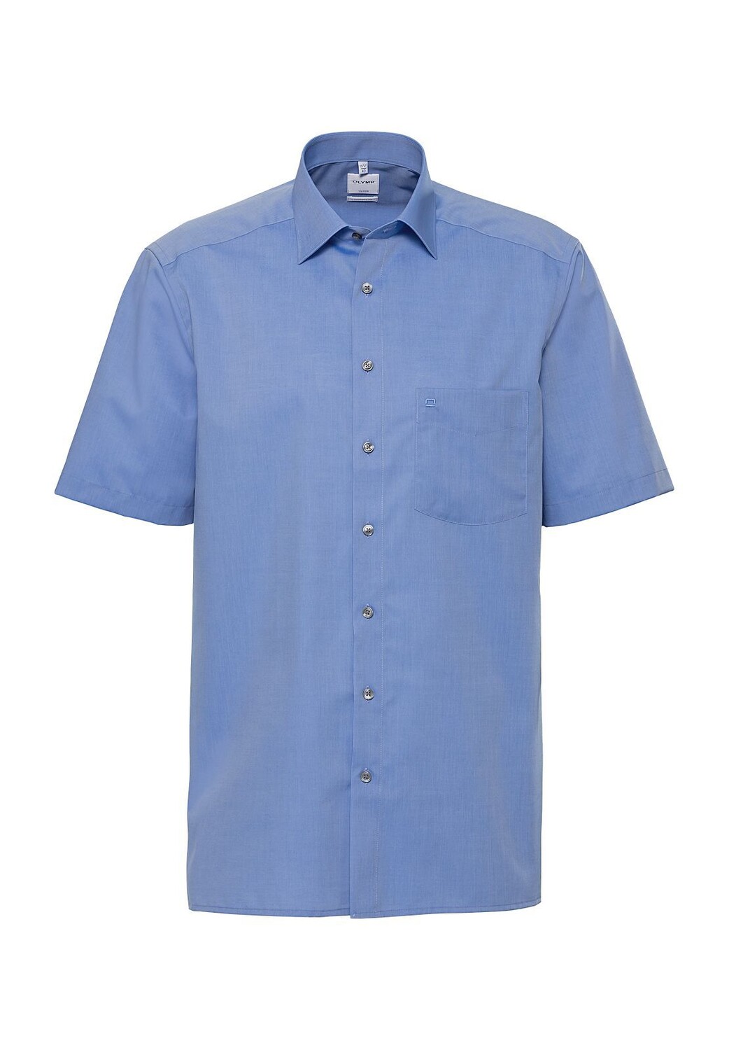 Рубашка с коротким рукавом, воротник Кент, мужская OLYMP, синий
Рубашка с коротким рукавом, воротник Кент, мужская OLYMP, синий