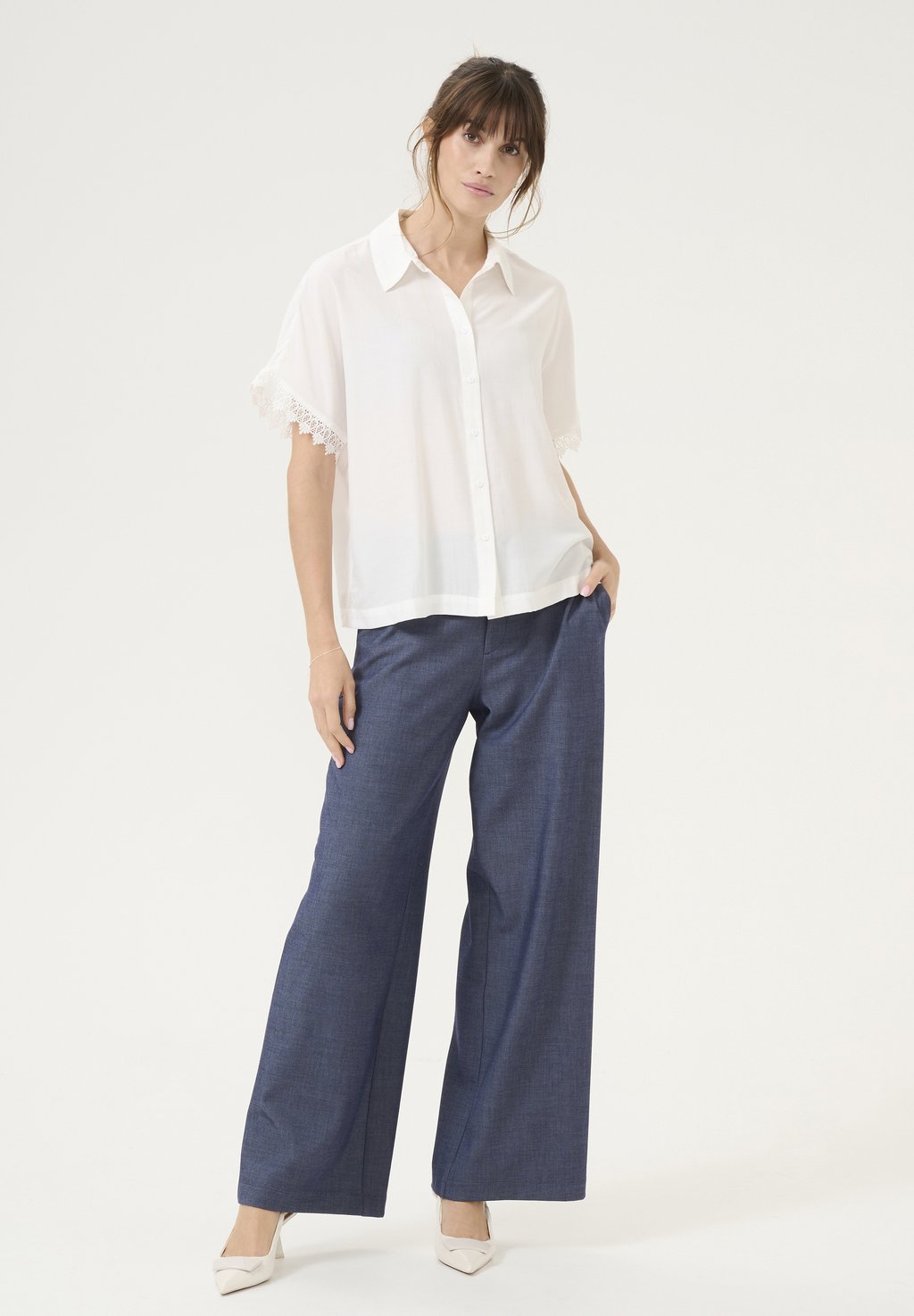 Блузка на пуговицах CUCIAN ASMINE Culture, кремовый
Блузка на пуговицах CUCIAN ASMINE Culture, кремовый