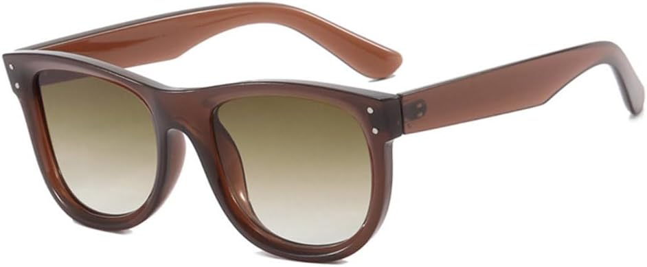 Мужские солнцезащитные очки Retro Rivets с защитой от УФ-излучения UV400, модные двухцветные женские солнцезащитные очки, градиент коричневого цвета, один размер TYUVIVO, Brown Tea Gradient
Мужские солнцезащитные очки Retro Rivets с защитой от УФ-излучения UV400, модные двухцветные женские солнцезащитные очки, градиент коричневого цвета, один размер TYUVIVO, Brown Tea Gradient