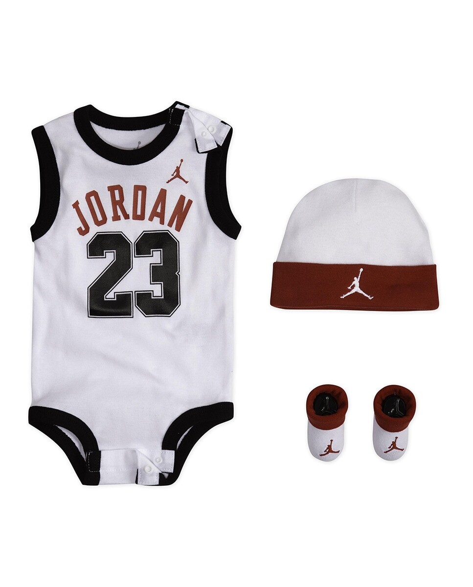 Комплект из трех предметов для мальчика черного цвета Jordan, черный