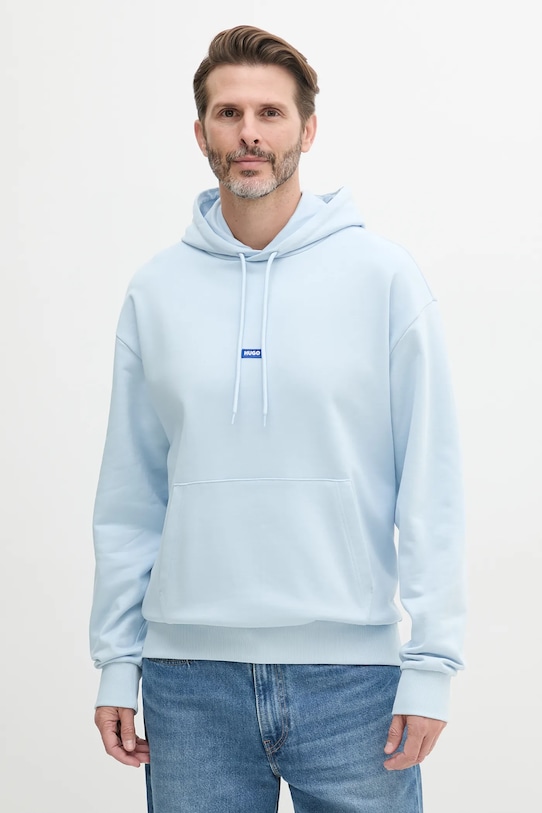 Хлопковая толстовка Hugo Blue, синий 
Хлопковая толстовка Hugo Blue, синий