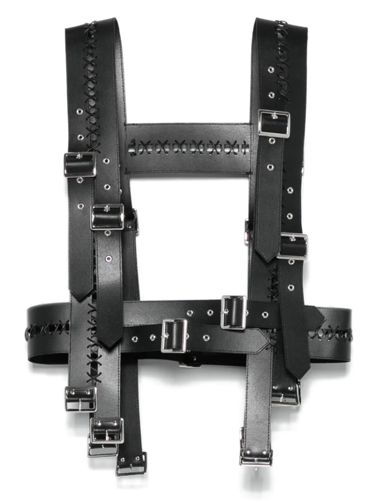 Noir Kei Ninomiya жилет из искусственной кожи, черный
Noir Kei Ninomiya жилет из искусственной кожи, черный