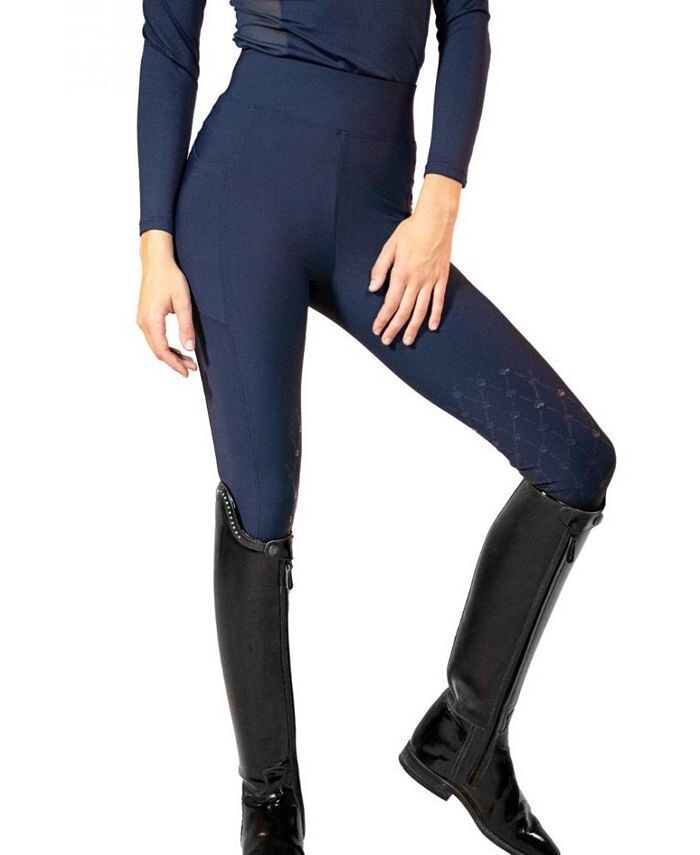 Леггинсы Royal для конного спорта с захватом до колена в конском стиле Royal Equestrian Collection, синий
Леггинсы Royal для конного спорта с захватом до колена в конском стиле Royal Equestrian Collection, синий