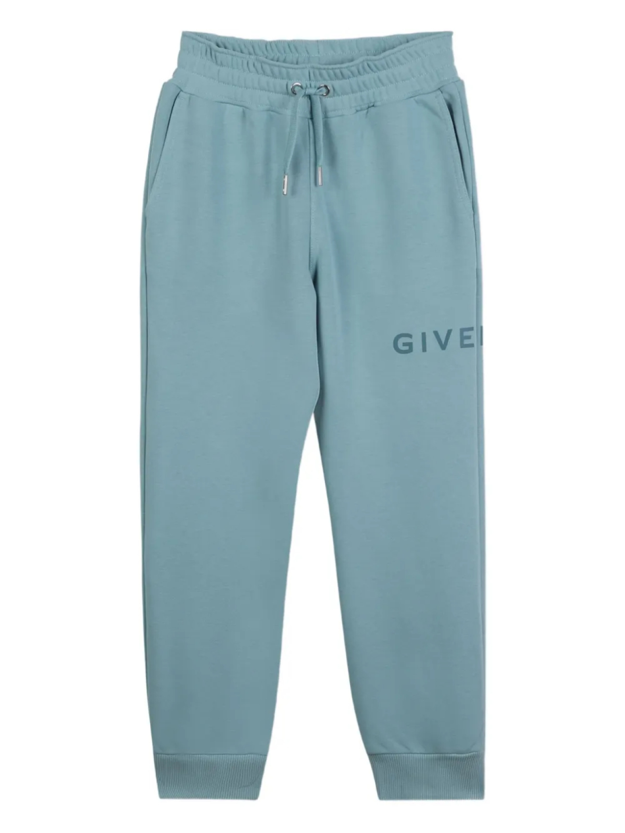 Джоггеры с логотипом Givenchy Kids, серый 
Джоггеры с логотипом Givenchy Kids, серый