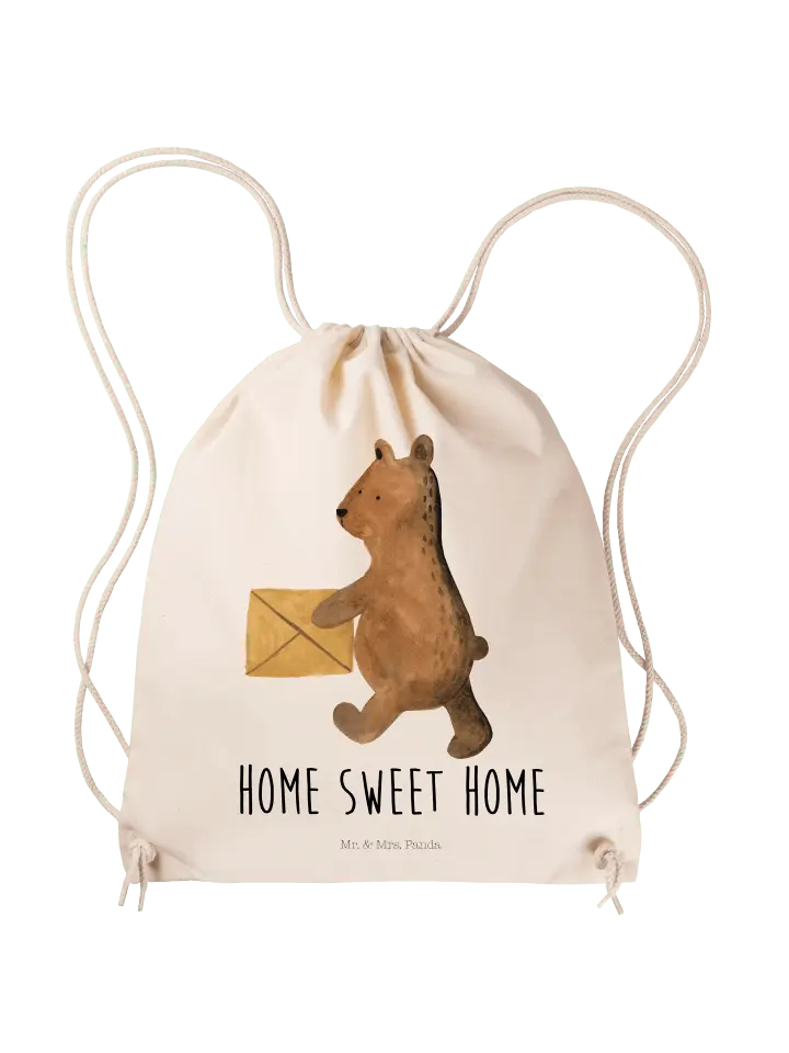 Спортивная сумка Mr & Mrs Panda Sportbeutel Bär Zuhause, кремовый
Спортивная сумка Mr & Mrs Panda Sportbeutel Bär Zuhause, кремовый