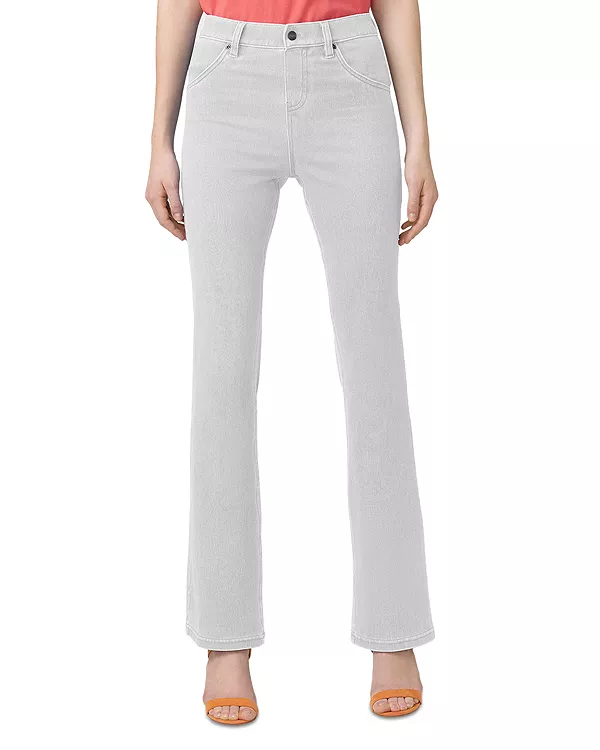 Ультрамягкие джинсовые леггинсы с высокой посадкой и расклешенными штанинами. Hue, белый
Ультрамягкие джинсовые леггинсы с высокой посадкой и расклешенными штанинами. Hue, белый