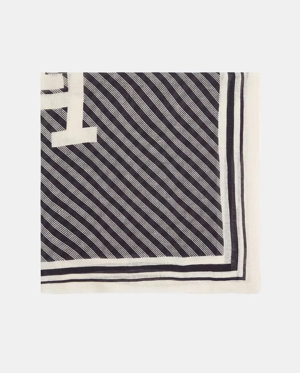 Женский полосатый льняной шарф темно-синего цвета от Tommy Hilfiger, тёмно-синий
Женский полосатый льняной шарф темно-синего цвета от Tommy Hilfiger, тёмно-синий