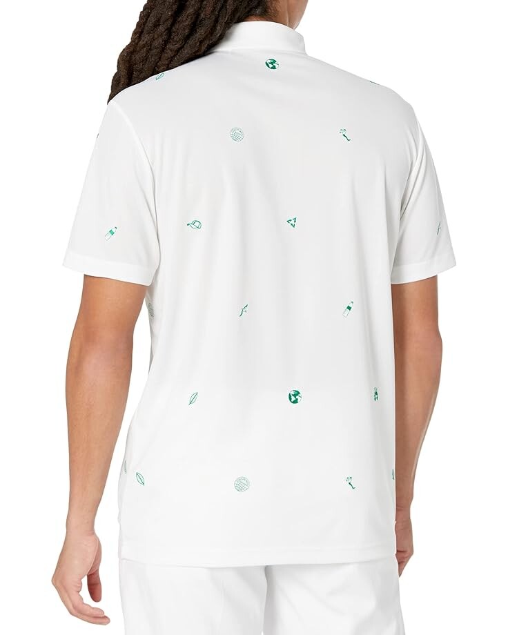 Поло Adidas Aeroready Play Green Monogram Polo, белый
Поло Adidas Aeroready Play Green Monogram Polo, белый
