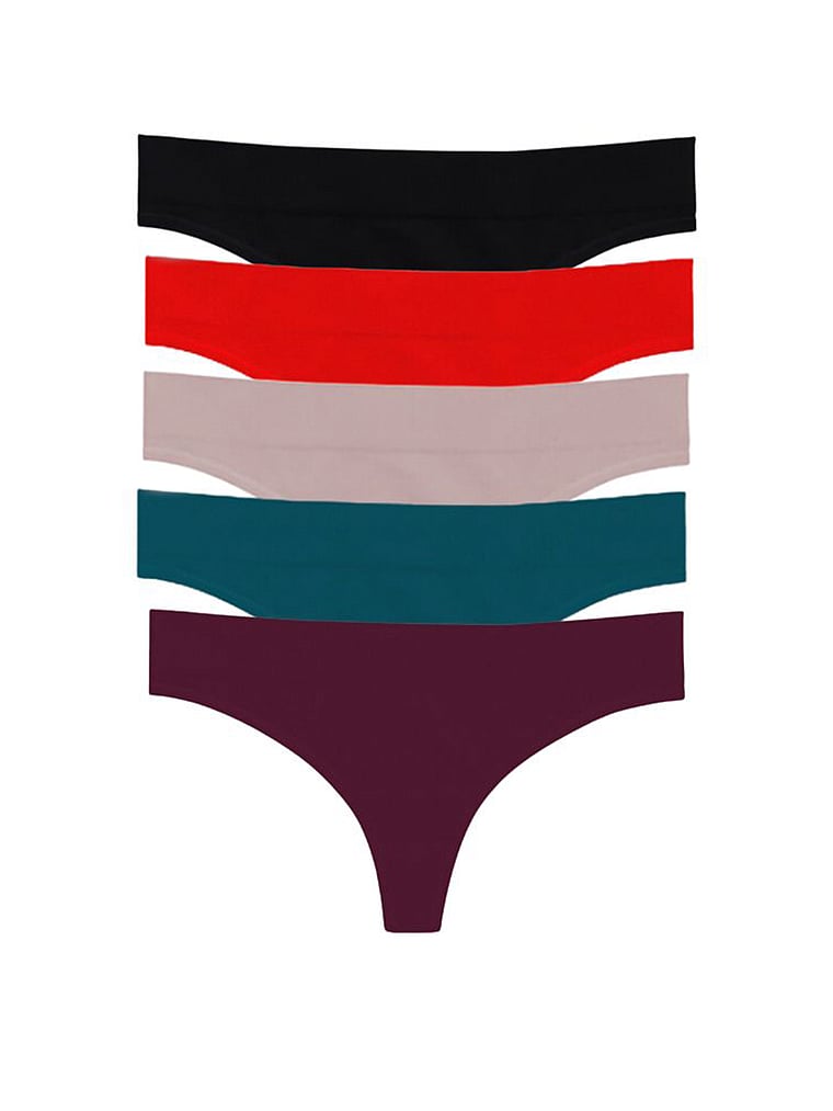Упаковка из 5 трусиков-стрингов с обычной посадкой Mindd, holiday pack (sand/true red/aubergine/deep teal/black
Упаковка из 5 трусиков-стрингов с обычной посадкой Mindd, holiday pack (sand/true red/aubergine/deep teal/black