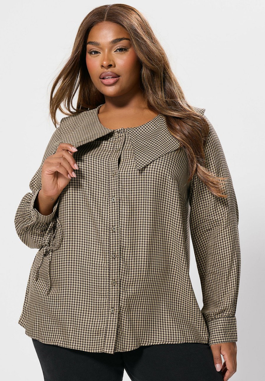 Блуза Yours Clothing COLLARED CHECK , Brown
Блуза Yours Clothing COLLARED CHECK , Brown