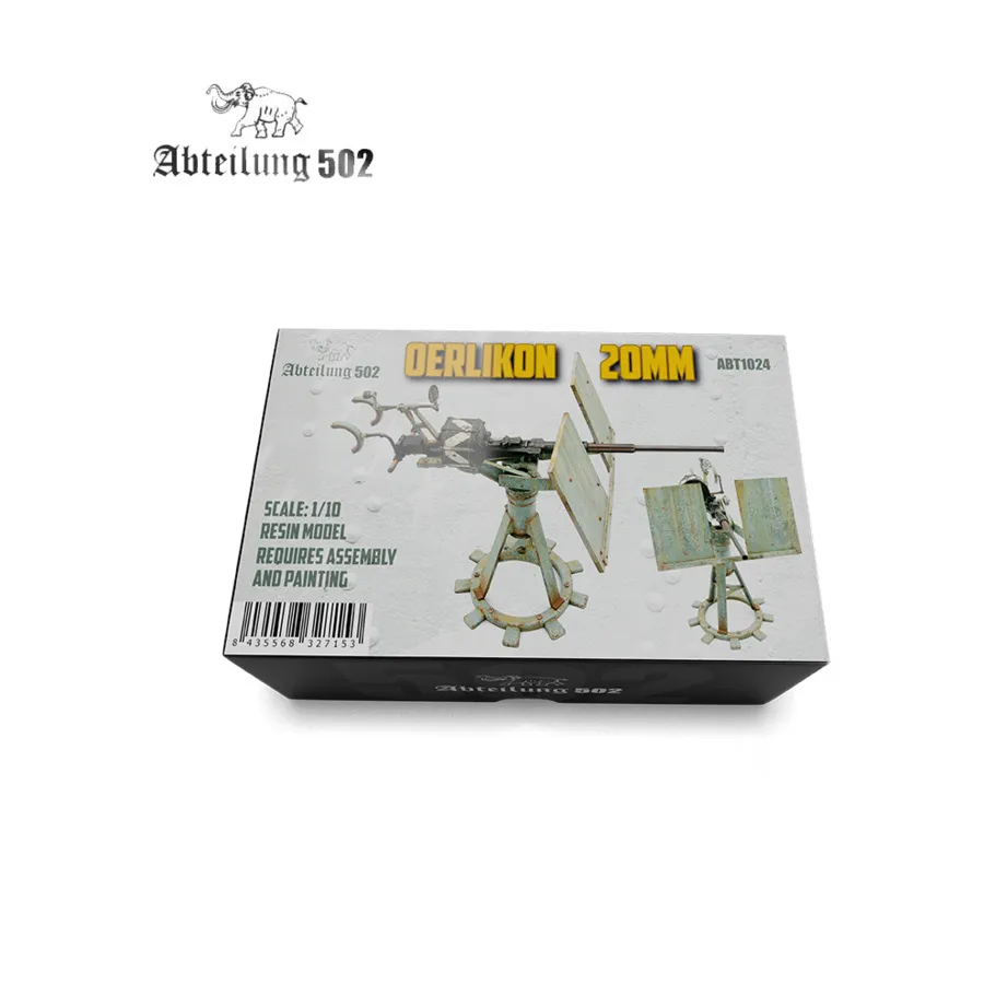 Эрликон 20мм, Historical Figure Series - Classic (Assorted Scales)
Эрликон 20мм, Historical Figure Series - Classic (Assorted Scales)