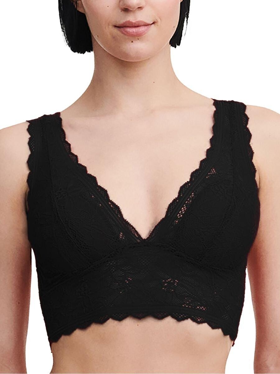 Бюстгальтер без косточек с треугольными чашечками Easy Feel Floral Touch Chantelle, черный
Бюстгальтер без косточек с треугольными чашечками Easy Feel Floral Touch Chantelle, черный