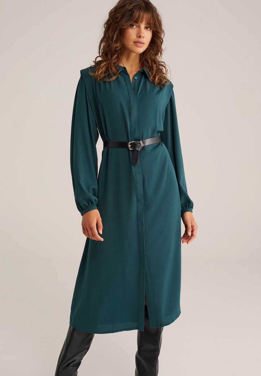 Платье WE Fashion Shirt dress, Dark Green
Платье WE Fashion Shirt dress, Dark Green