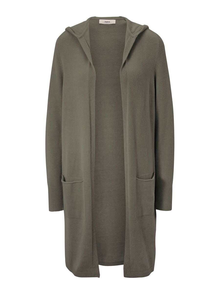 Вязаный кардиган heine Linea Tesini, оливковый
Вязаный кардиган heine Linea Tesini, оливковый