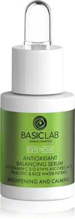 Осветляющая сыворотка с антиоксидантным действием BasicLab Dermocosmetics Esteticus, 15% Vitamin C 15 ml 
Осветляющая сыворотка с антиоксидантным действием BasicLab Dermocosmetics Esteticus, 15% Vitamin C 15 ml