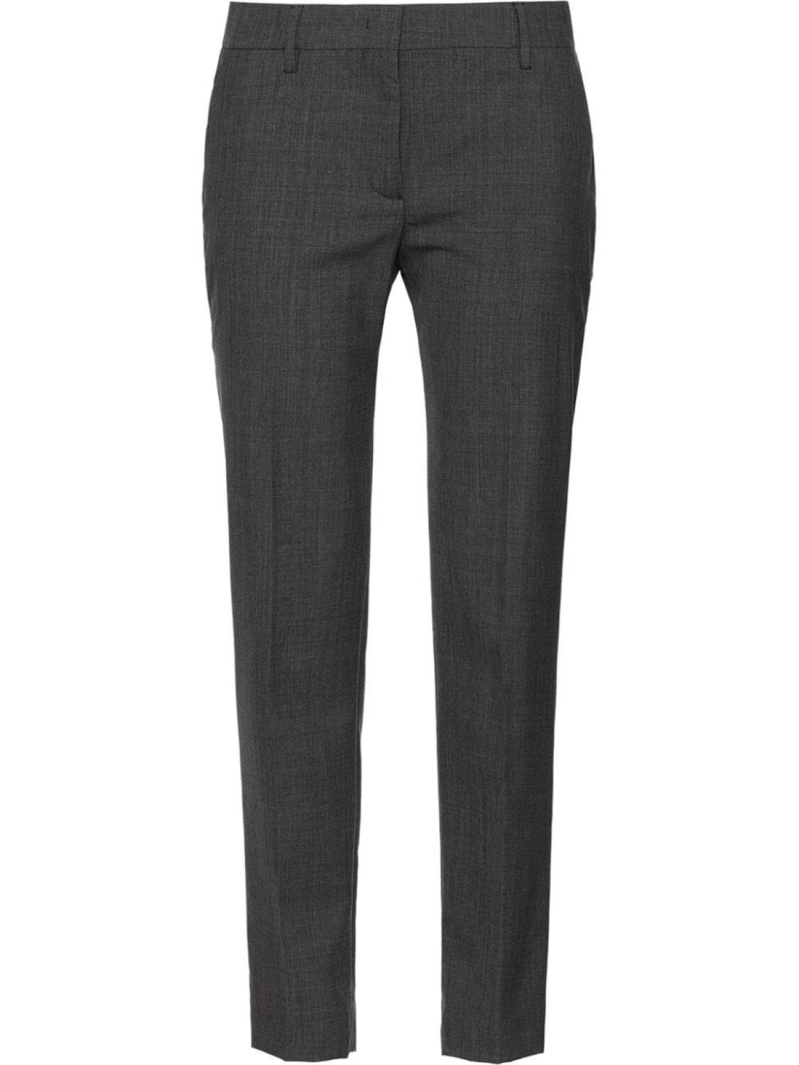 Укороченные брюки строгого кроя Prada, серый
Укороченные брюки строгого кроя Prada, серый