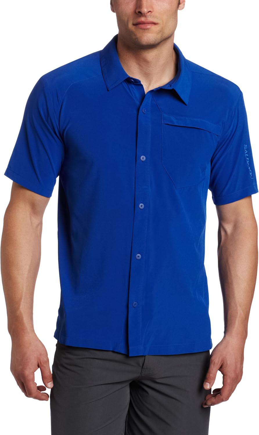 Salomon Men's Outcrop Shirt, True Blue
Salomon Men's Outcrop Shirt, True Blue