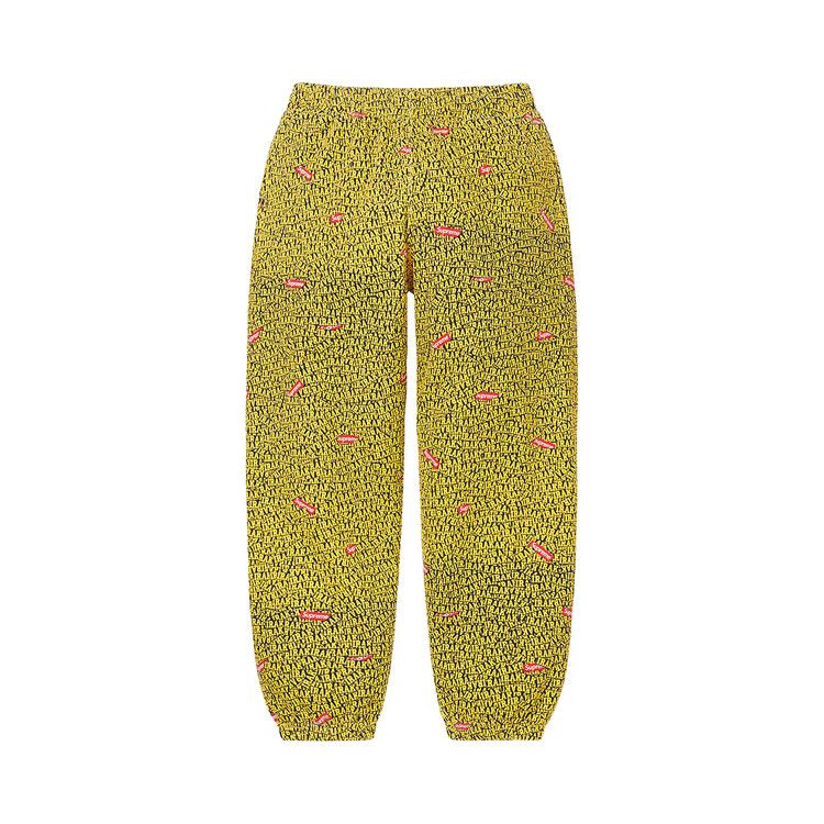 Спортивные брюки Supreme x IRAK Sweatpant, Yellow
Спортивные брюки Supreme x IRAK Sweatpant, Yellow