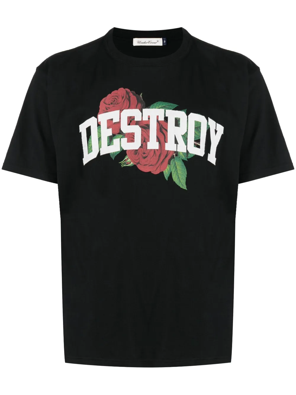 Футболка с графичным принтом Undercover, черный 
Футболка с графичным принтом Undercover, черный