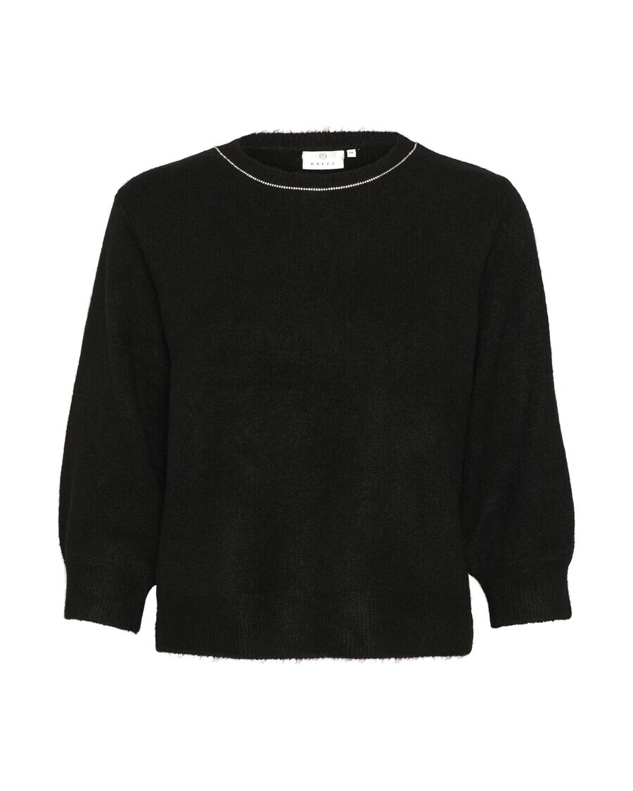 Тонкий вязаный свитер Kaffe Sweater Meridith, черный
Тонкий вязаный свитер Kaffe Sweater Meridith, черный