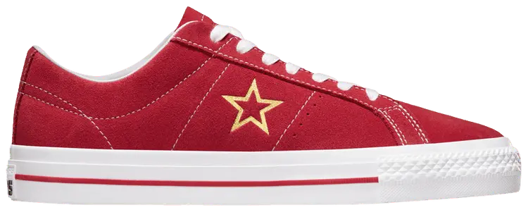 Кроссовки Converse One Star Pro Suede Low 'Varsity Red', красный
Кроссовки Converse One Star Pro Suede Low 'Varsity Red', красный