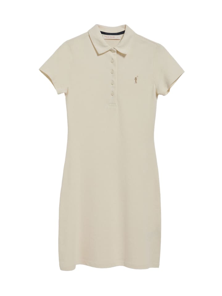 Платье до колена Polo Club, бежевый
Платье до колена Polo Club, бежевый