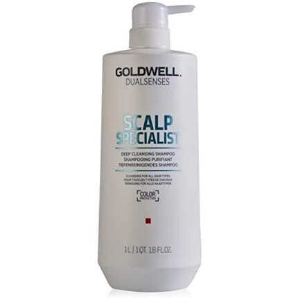 Dualsenses Scalp Specialist Глубоко очищающий шампунь, 1 литр, Goldwell
Dualsenses Scalp Specialist Глубоко очищающий шампунь, 1 литр, Goldwell