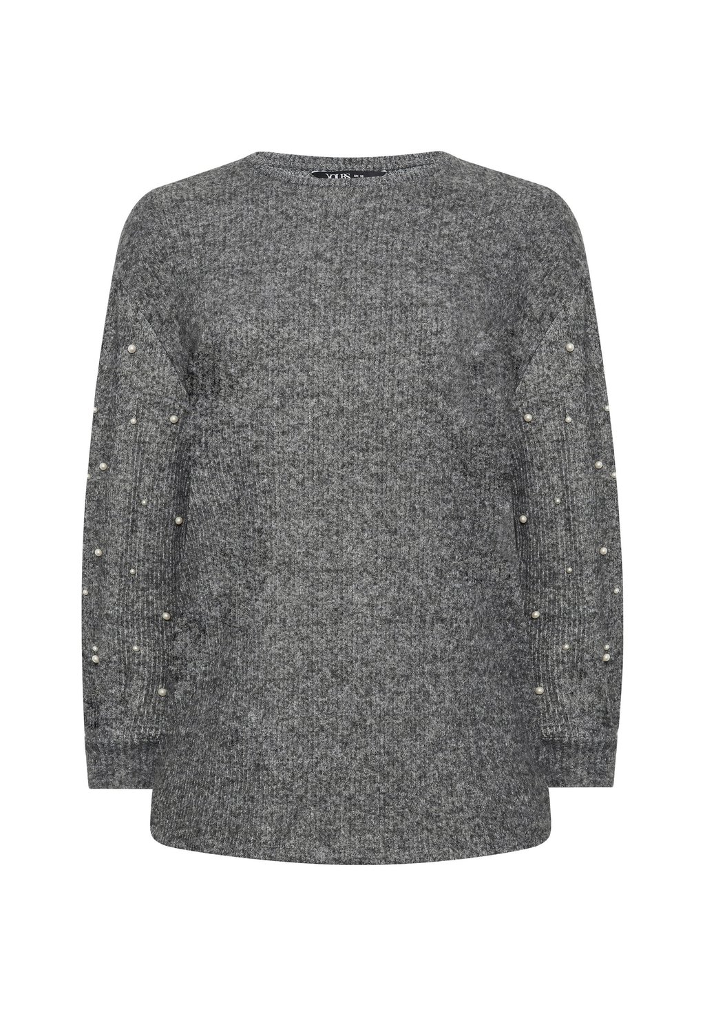 Джемпер Yours Clothing, серый
Джемпер Yours Clothing, серый