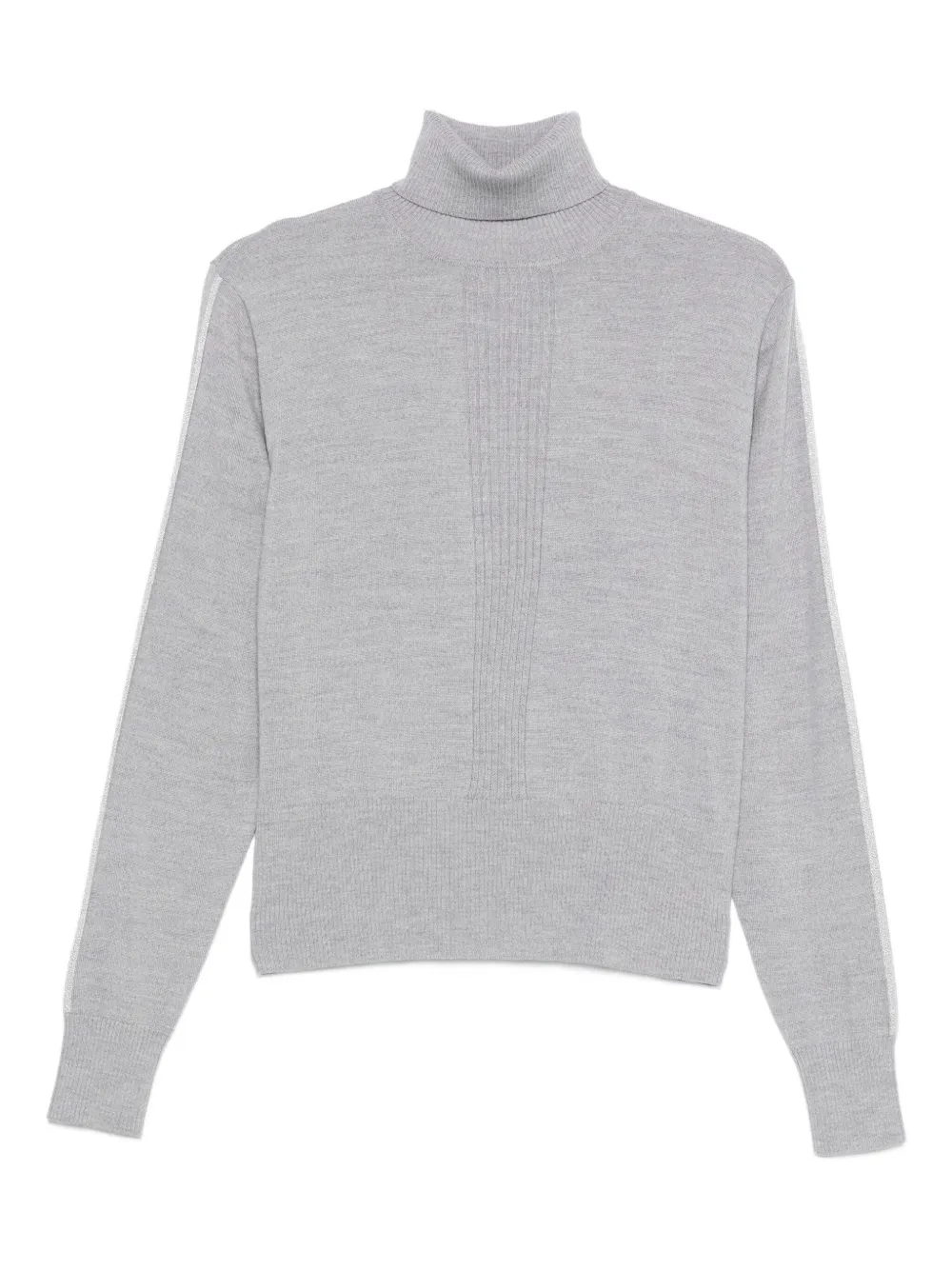 Свитер в рубчик с воротником-гольф Patrizia Pepe, серый
Свитер в рубчик с воротником-гольф Patrizia Pepe, серый