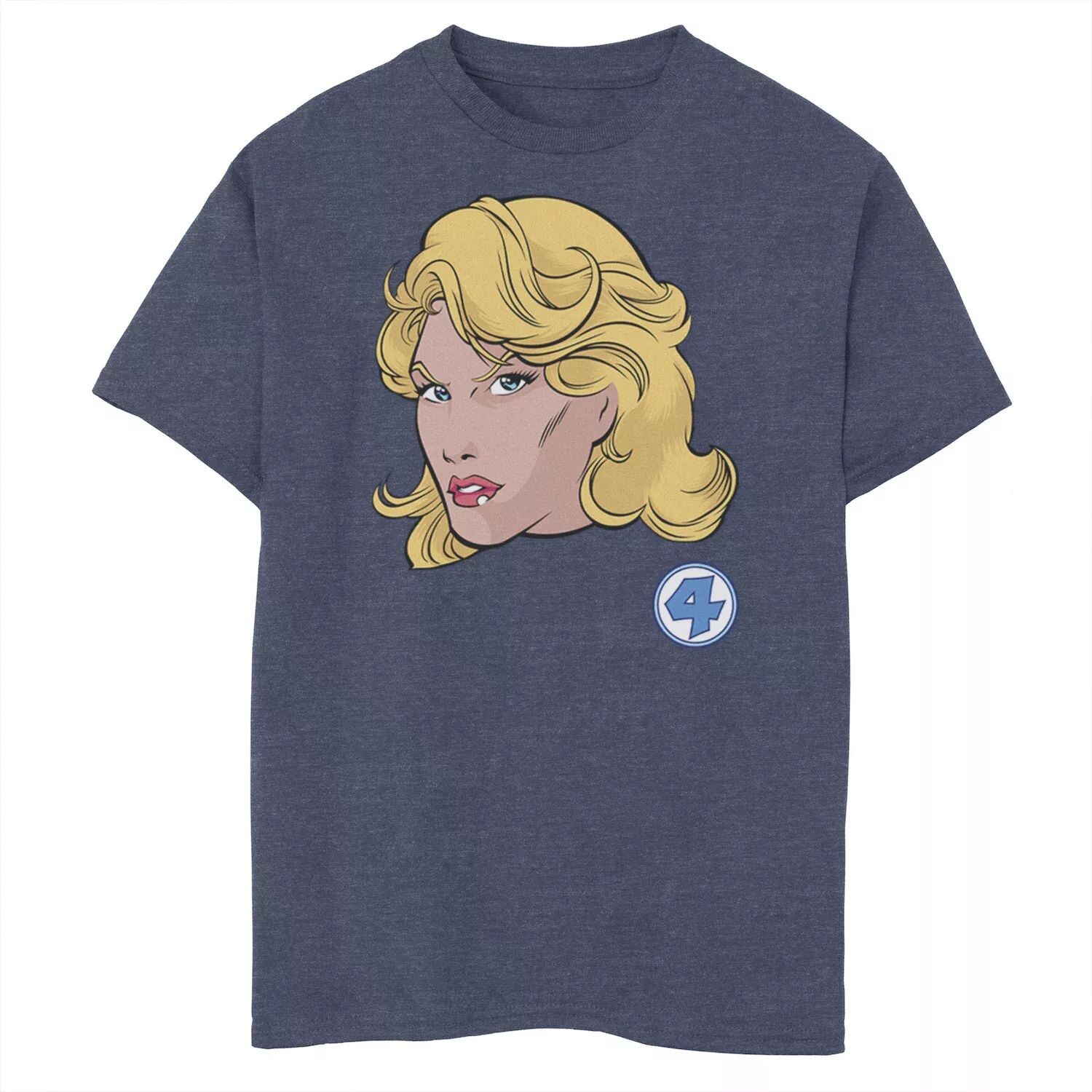 Футболка с изображением женщины-невидимки и большим лицом для мальчиков 8–20 лет Marvel «Фантастическая четверка» Marvel
Футболка с изображением женщины-невидимки и большим лицом для мальчиков 8–20 лет Marvel «Фантастическая четверка» Marvel