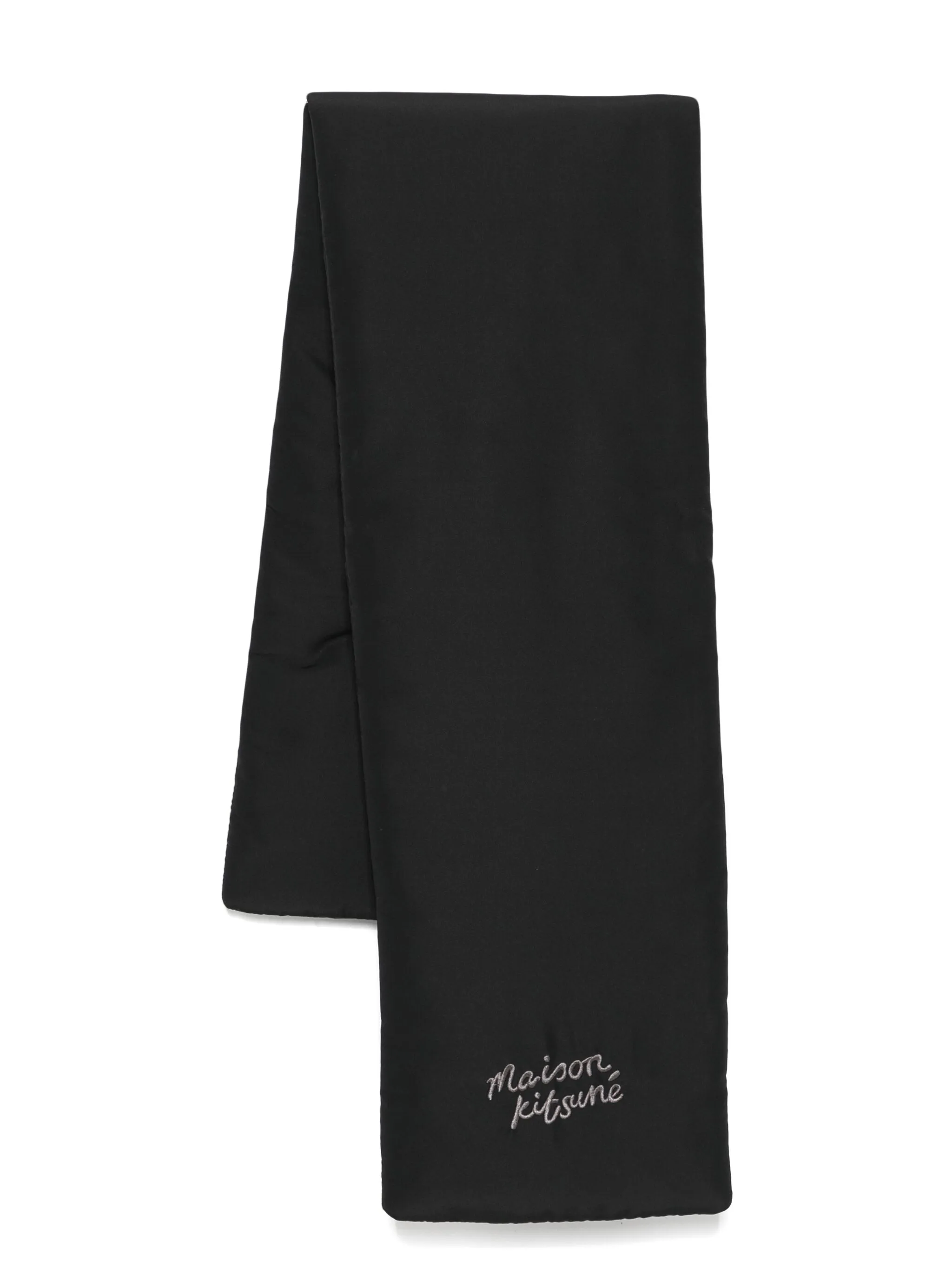 Дутый шарф Maison Kitsuné, черный
Дутый шарф Maison Kitsuné, черный