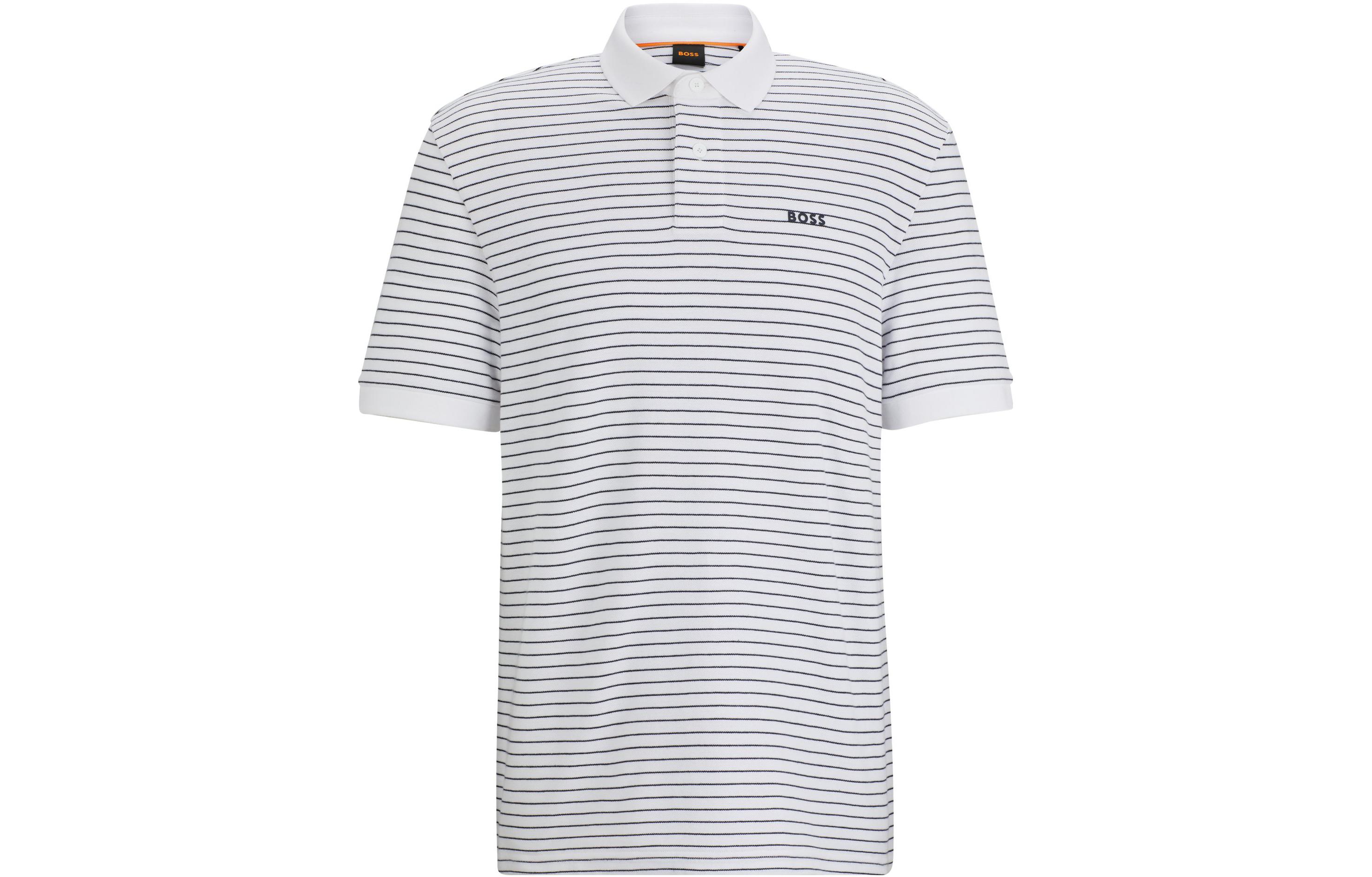 Поло в полоску HUGO BOSS, белый
Поло в полоску HUGO BOSS, белый