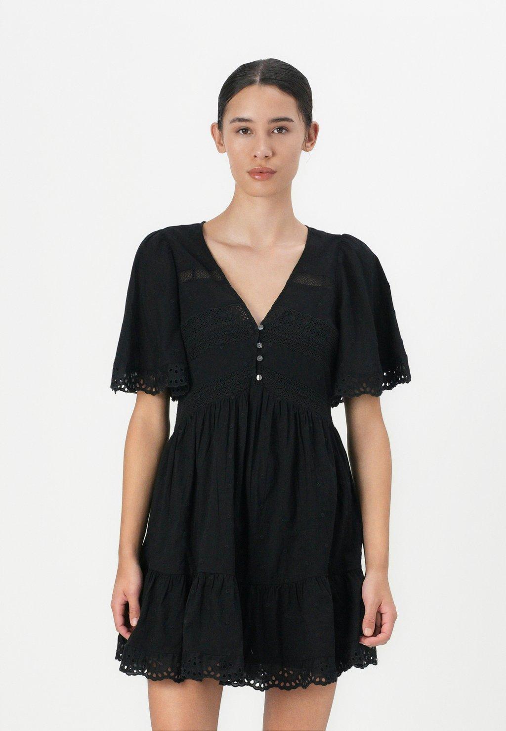 Повседневное платье FLUTTER MINI DRESS GAP, черный
Повседневное платье FLUTTER MINI DRESS GAP, черный