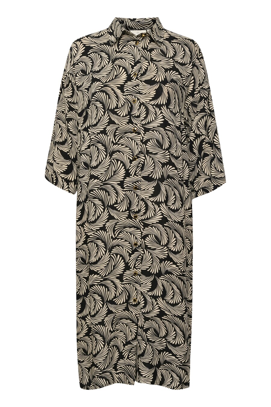 Платье рубашка Kaffe Shirt Dress Marta, черный
Платье рубашка Kaffe Shirt Dress Marta, черный