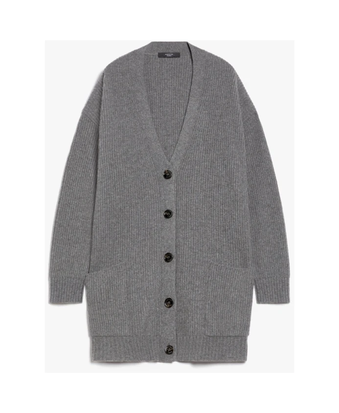 Серый кардиган оверсайз, шерстяная смесь, ребристая вязка. Weekend Max Mara, серый
Серый кардиган оверсайз, шерстяная смесь, ребристая вязка. Weekend Max Mara, серый