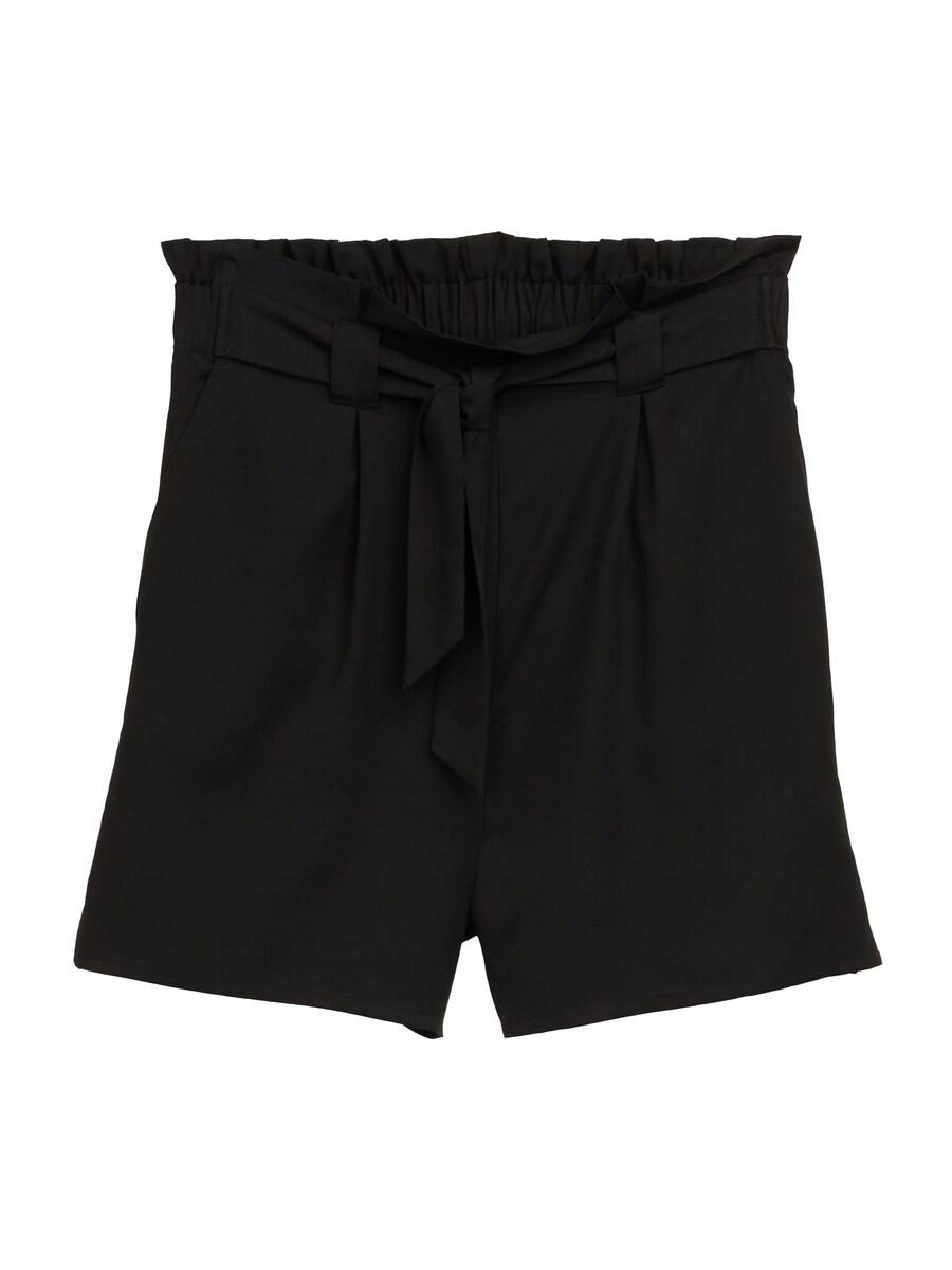 Свободные брюки со складками спереди TOM TAILOR DENIM, черный
Свободные брюки со складками спереди TOM TAILOR DENIM, черный