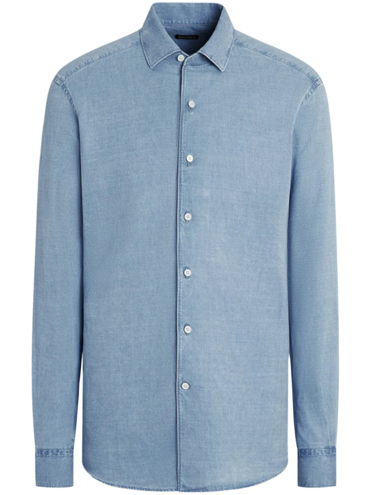 Zegna джинсовая рубашка, синий
Zegna джинсовая рубашка, синий