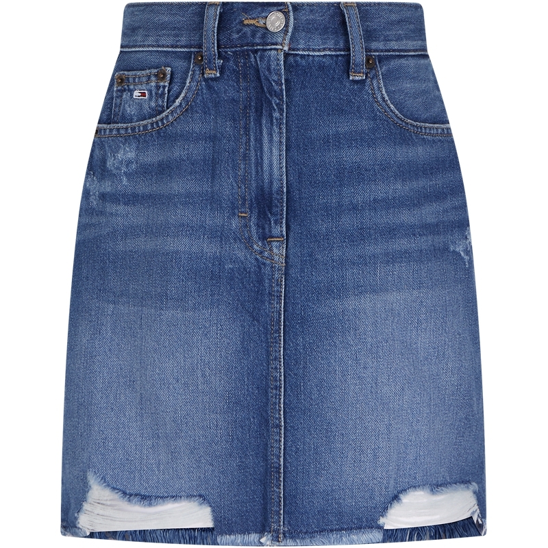 Джинсовые короткие юбки женские джинсовый 1BK Tommy Hilfiger, синий
Джинсовые короткие юбки женские джинсовый 1BK Tommy Hilfiger, синий