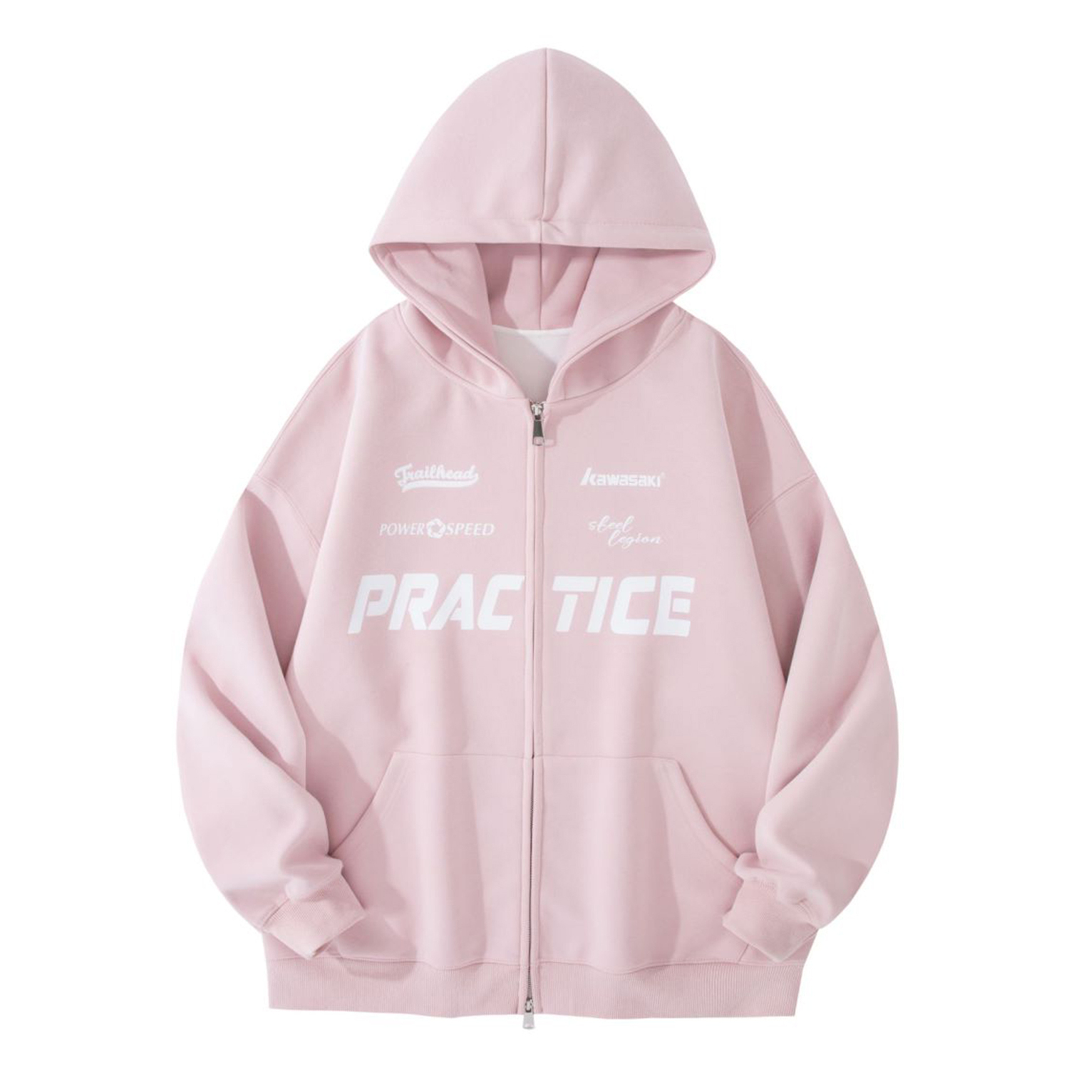 Унисекс свитшот Kawasaki, розовый
Унисекс свитшот Kawasaki, розовый