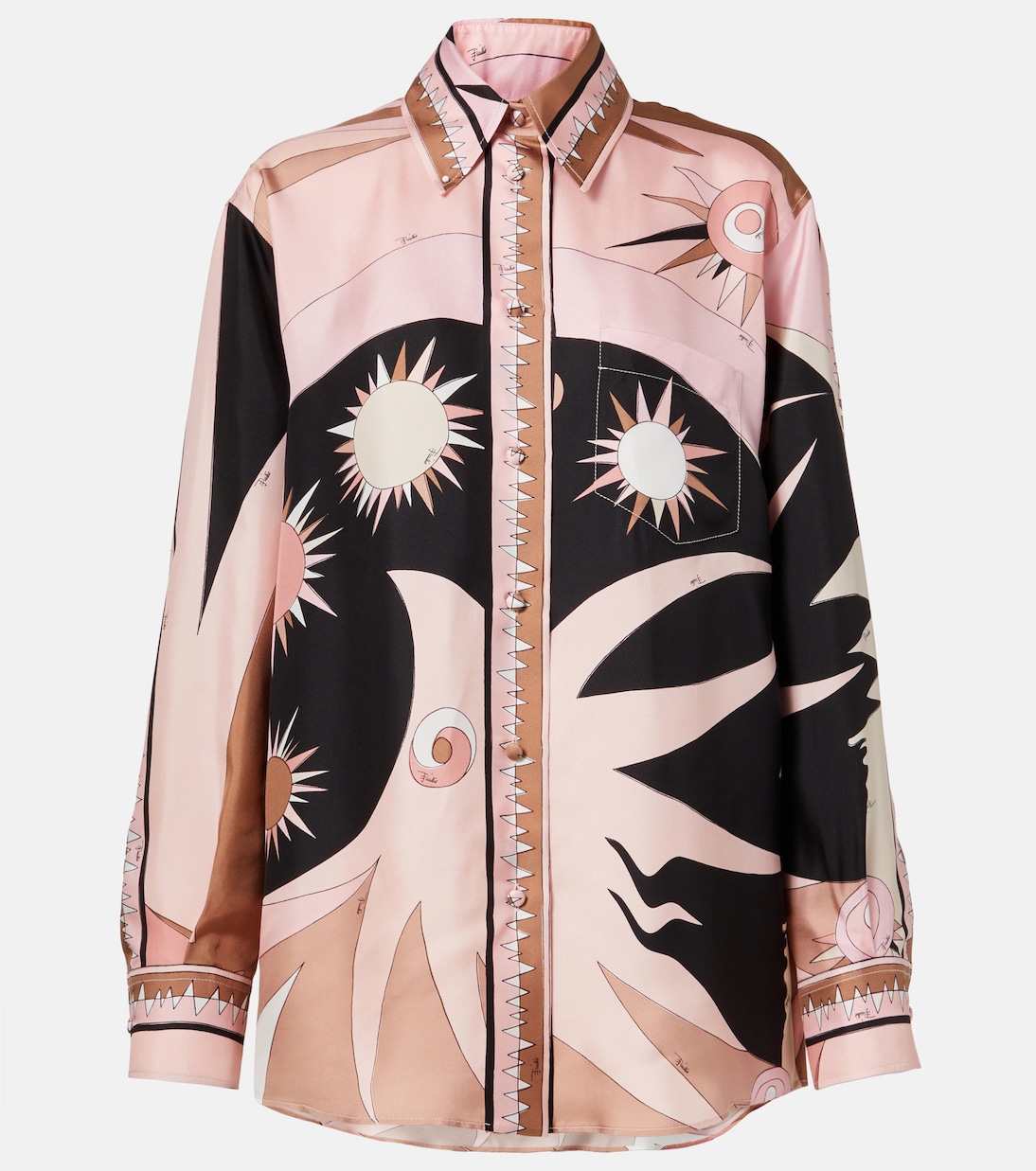 Шелковая рубашка Stella Pucci, розовый
Шелковая рубашка Stella Pucci, розовый