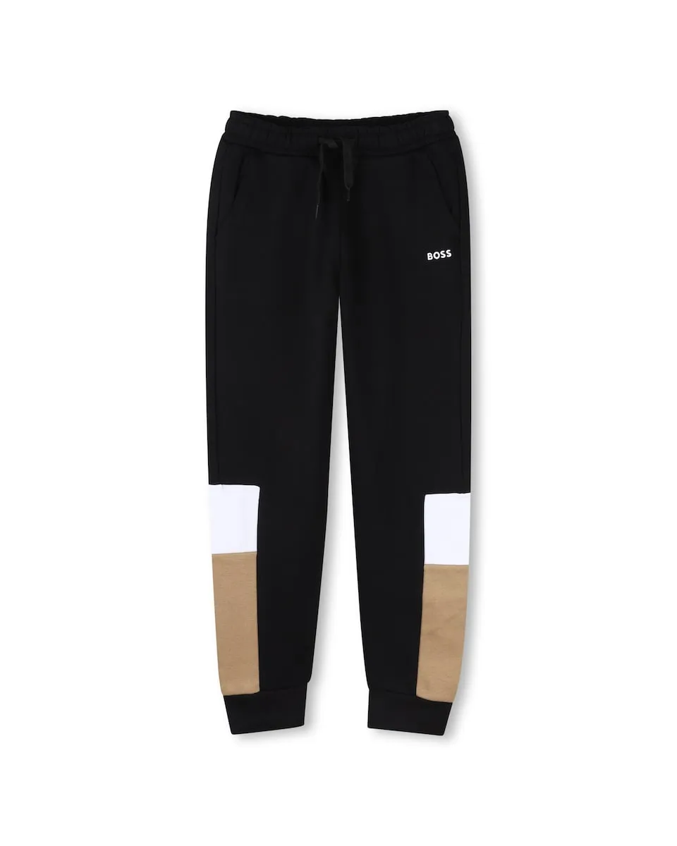 Однотонные спортивные штаны для мальчика BOSS Kidswear, черный
Однотонные спортивные штаны для мальчика BOSS Kidswear, черный