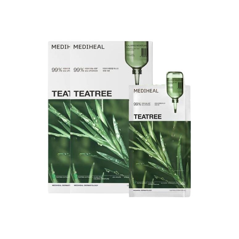 Увлажняющая и стабилизирующая маска для лица MEIDIHUIER с маслом чайного дерева Mediheal, 20 pcs
Увлажняющая и стабилизирующая маска для лица MEIDIHUIER с маслом чайного дерева Mediheal, 20 pcs
