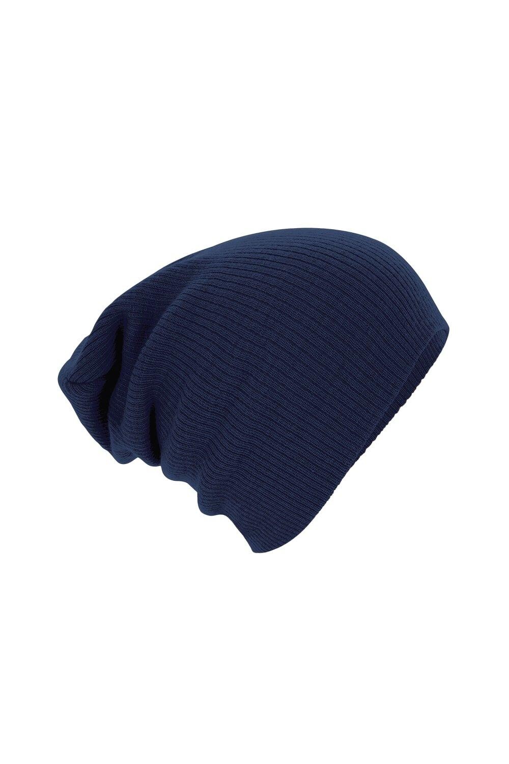 Шапка-бини с напуском Beechfield, темно-синий
Шапка-бини с напуском Beechfield, темно-синий