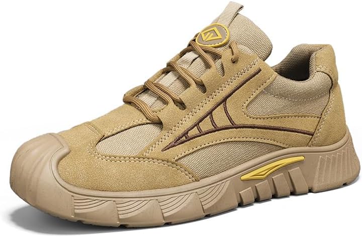 Мужские повседневные шнурованные кроссовки, прочная рабочая обувь, удобная, с нескользящей подошвой и дышащим верхом из ткани, для прогулок, вождения и работы, на все сезоны Hhhchpm, хаки
Мужские повседневные шнурованные кроссовки, прочная рабочая обувь, удобная, с нескользящей подошвой и дышащим верхом из ткани, для прогулок, вождения и работы, на все сезоны Hhhchpm, хаки