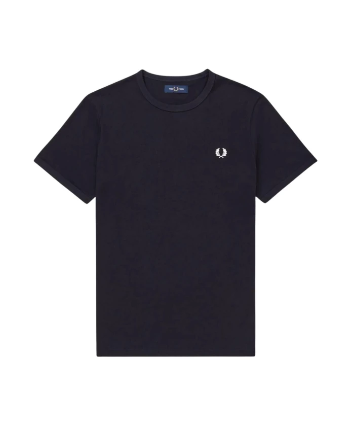 Футболка с контрастной отделкой Fred Perry, синий
Футболка с контрастной отделкой Fred Perry, синий