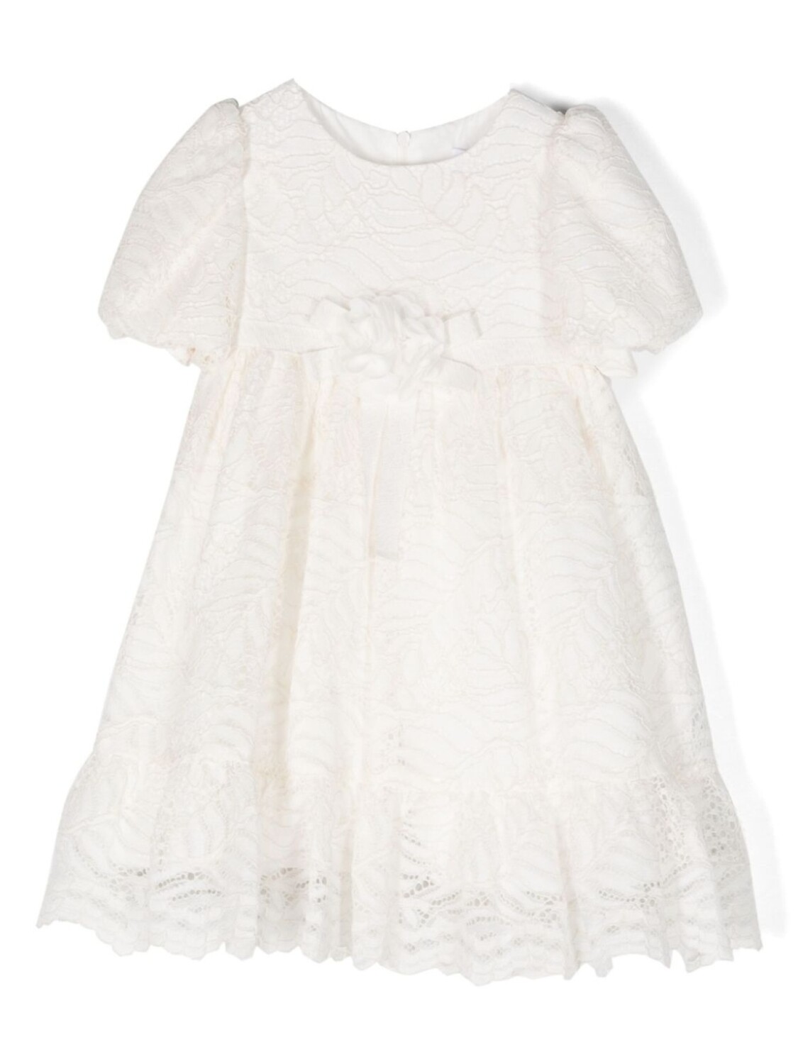 Кружевное платье с объемными рукавами Patachou, белый
Кружевное платье с объемными рукавами Patachou, белый
