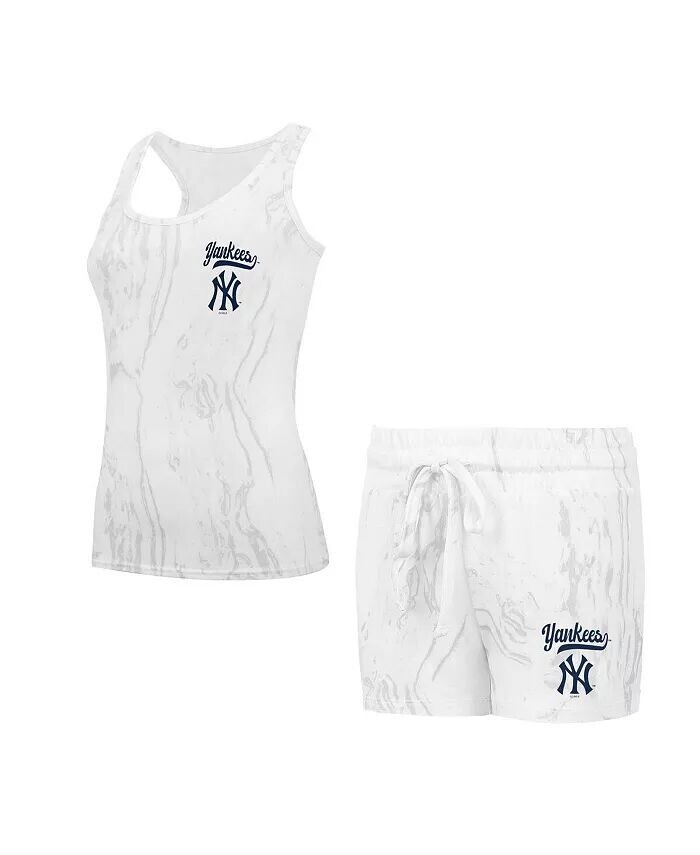 Женский комплект с кварцевой майкой и шортами New York Yankees Concepts Sport, мультиколор
Женский комплект с кварцевой майкой и шортами New York Yankees Concepts Sport, мультиколор