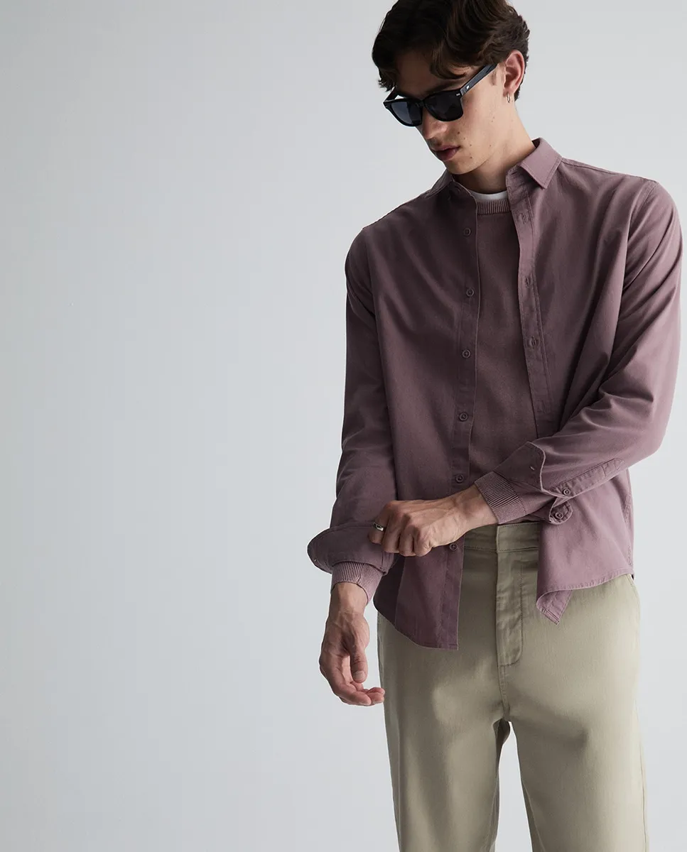 Рубашка из стираного хлопка Sfera, сиреневый
Рубашка из стираного хлопка Sfera, сиреневый